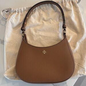 Tory Burch Tan Leather Shoulder Bag